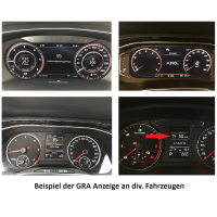 Nachrüstsatz GRA - Geschwindigkeitsregelanlage VW Passat 3G B8 Facelift Typ CB ab MJ. 2020