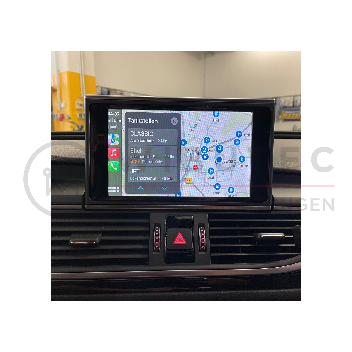 Apple CarPlay® und Android Auto für Audi A6 4G mit RMC, MMI 3G oder M ...