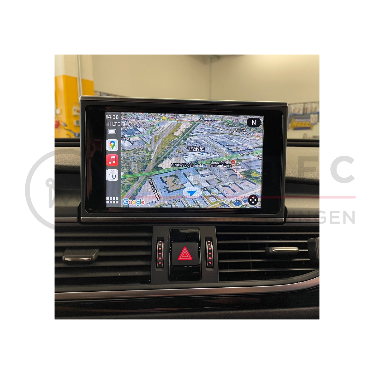 Apple CarPlay® und Android Auto für Audi A6 4G mit RMC, MMI 3G oder M ...