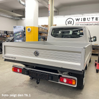 Ombouwset voor starre Westfalia-aanhangwagenkoppeling voor VW T6-platform inclusief 13-polige elektrische set, voor voertuig zonder voorbereiding voor trekhaak (PR nr. 1D0), zonder laadkabel