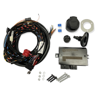 Ombouwset voor starre Westfalia-aanhangwagenkoppeling voor VW T6-platform inclusief 13-polige elektrische set, voor voertuig zonder voorbereiding voor trekhaak (PR nr. 1D0), zonder laadkabel