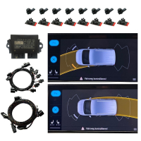 VW Caddy SB kit de reequipamiento PDC asistente de estacionamiento delantero y trasero