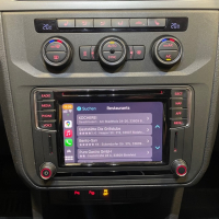 VW Caddy SA Nachrüstsatz Apple CarPlay, Android Auto, MirrorLink, App Connect