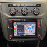 VW Caddy SA Nachrüstsatz Apple CarPlay, Android Auto, MirrorLink, App Connect
