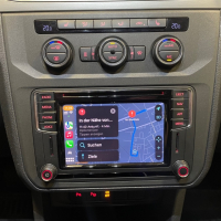 VW Caddy SA Nachrüstsatz Apple CarPlay, Android Auto, MirrorLink, App Connect