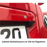 VW T5 retrofit kit, accessoires, achteruitrijcamera met apart display, geschikt voor achterklep en vleugeldeur