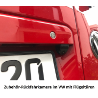VW T5 retrofit kit accessories rear view camera including 5 inch display RVM051, suitable for tailgate and wing door
