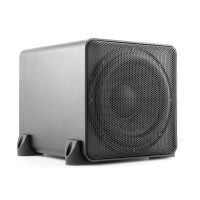 AMPIRE active subwoofer, 20cm (8) 250/400 watts with...