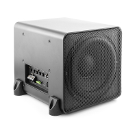 AMPIRE active subwoofer, 20cm (8) 250/400 watts with...