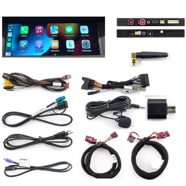 Apple CarPlay® и Android Auto для BMW 5 серии F с NBT, полная интеграция со смартфоном