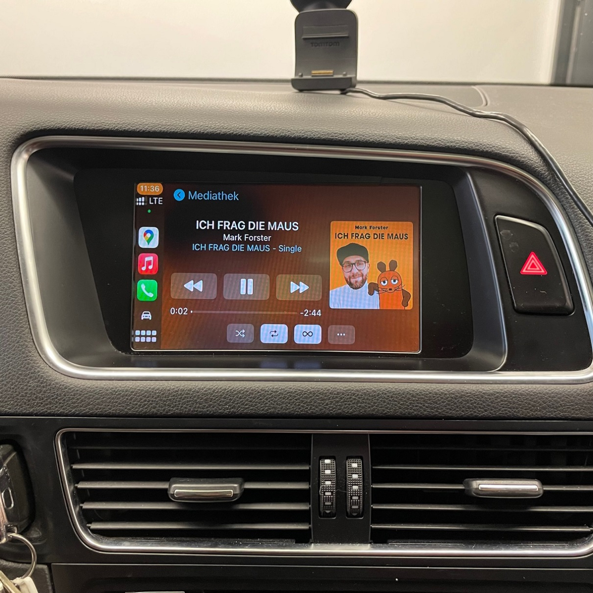 Apple Carplay® Und Android Auto Für Audi Q5 8r Mit Mmi Volle Smartphone Integration 64900 2108