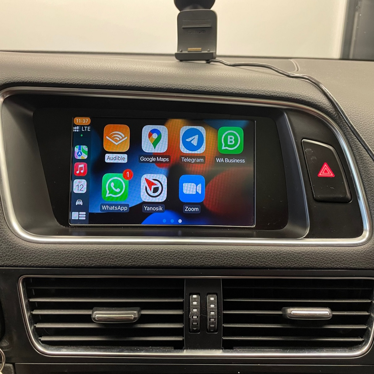 Apple CarPlay® und Android Auto für Audi Q5 8R mit MMI, volle