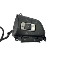 Multifunction buttons 6C0959442B with ACC function for leather steering wheel, to be used for VW Polo 6C and Sharan 7N facelift from 2015