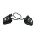 Multifunction buttons 6C0959442B with ACC function for leather steering wheel, to be used for VW Polo 6C and Sharan 7N facelift from 2015