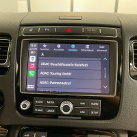Apple CarPlay® e Android Auto per VW Touareg 7P con navigazione RNS850, integrazione completa con lo smartphone