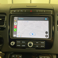 Apple CarPlay® e Android Auto per VW Touareg 7P con navigazione RNS850, integrazione completa con lo smartphone