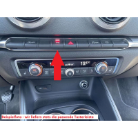 AUDI A3 8V Einparkhilfe vorne und hinten mit optischer Darstellung, Nachrüstpaket
