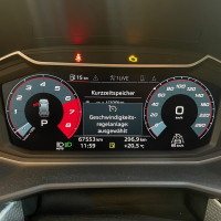 Audi A1 GB Nachrüstsatz Tempomat GRA Geschwindigkeitsregelanlage, für  Fahrzeug mit Spurhalteassistent