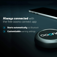 OOONO® CO-Driver warns of speed cameras and dangers in real time, incl. magnetic holder