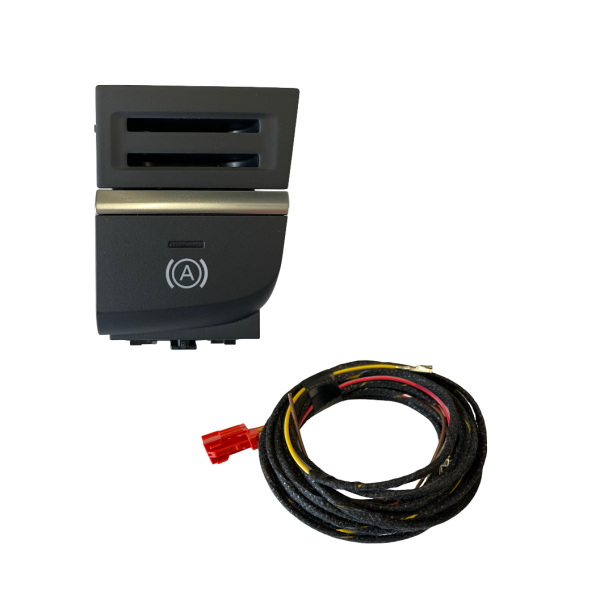 AUDI A3 8V Vor-Facelift Hill Hold / Auto Hold Berganfahrassistent Nachrüstpaket, Taster ohne Chromrand