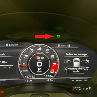 AUDI A3 8V Vor-Facelift Hill Hold / Auto Hold Berganfahrassistent Nachrüstpaket, Taster ohne Chromrand