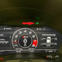 AUDI A3 8V Facelift Hill Hold / Auto Hold Berganfahrassistent Nachrüstpaket, Taster ohne Chromrand