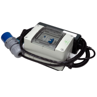 PowerBOXX meanwell elektrische module 230 volt voor externe voeding via walstroom voor VW T6.1 vanaf modeljaar 2020