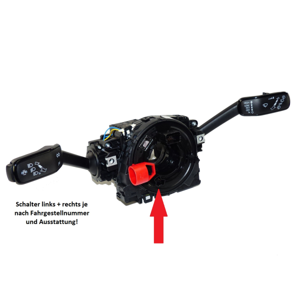 Lenksäulensteuergerät für Audi A3 8V ab Produktionsdatum 30.07.2018 mit Lenkradheizung