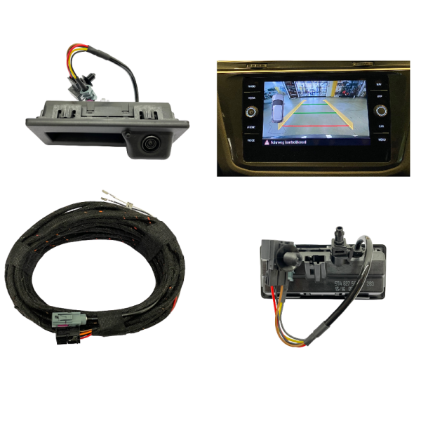 VW Tiguan AX1 rear view camera HIGH / Rear View retrofit package