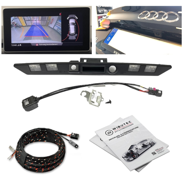 AUDI A5 F5 B9 Cabriolet rear view camera / rear view retrofit package, commissioning possible without SVM