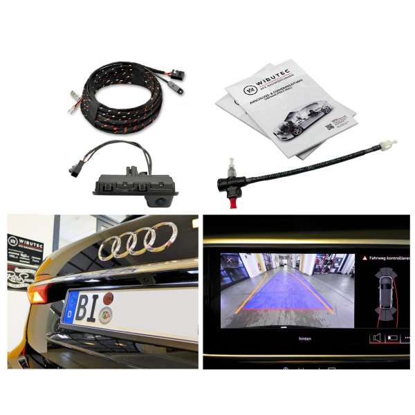 AUDI A6 4A C8 Rückfahrkamera Avant allroad Nachrüstpaket, Inbetriebnahme ohne SVM möglich