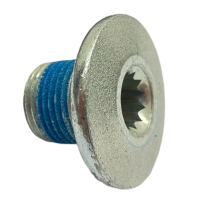 Original VW Audi steering wheel screw with internal spline, self-locking, N90799102