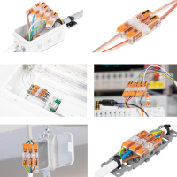 WAGO doorvoerconnector, kabelconnector, 0,2 tot 4 mm²
