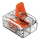 WAGO aansluitklemmen 2-voudig, kabelconnector, 0,2 tot 4 mm²