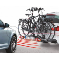 Uebler I21 Fahrradträger AHK Kupplungsträger 60° abklappbar für 2 Fahrräder
