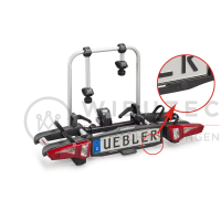 Uebler I21 Fahrradträger AHK Kupplungsträger 60° abklappbar für 2 Fahrräder