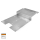 AMPIRE aluminium montageplaat voor plafondmonitors, voor VW T5, T6 en T6.1 Transporter, stationwagen, shuttle met dunne houten hemelbekleding