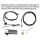 Upgrade kit from auxiliary heater to parking heater for VW T5 with automatic climate control (Climatronic) including Webasto Thermo Connect Tcon2 mobile phone control and vehicle tracking