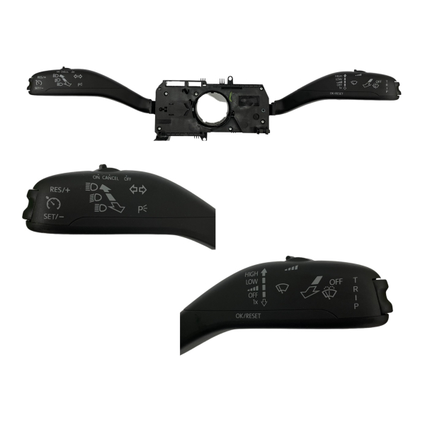 Steering column switch 6Q0 953 513 AM with GRA, with MFA, without rear wiper