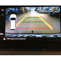 SKODA Fabia PJ rear view camera / rear view retrofit package, High variant with dynamic lines