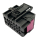 Plug flat contact housing with contact locking 6Q0937713, black