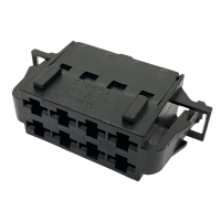 Stecker Flachkontaktgehaeuse mit Kontaktverriegelung...