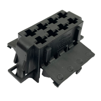 Stecker Flachkontaktgehaeuse mit Kontaktverriegelung...
