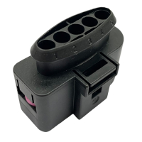 Stecker Flachkontaktgehaeuse mit Kontaktverriegelung...