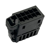 Stecker Flachkontaktgehaeuse mit Kontaktverriegelung,...