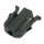 Stecker Flachkontaktgehaeuse mit Kontaktverriegelung 191972701, schwarz