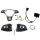Retrofitset leer - multifunctioneel stuurwiel voor VW Crafter SY (complete set voor retrofit voor voertuigen met kunststof stuurwiel)