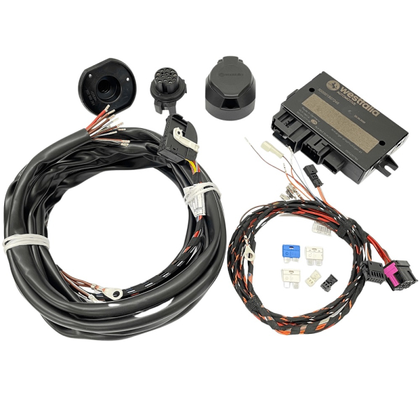 Westfalia AHK kabelset 13-polig met besturingseenheid, voor voertuigen zonder voorbereiding, 305408300113