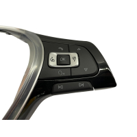 Multifunction buttons 2G0959442F with ACC function for leather steering wheel, to be used for VW Polo AW1