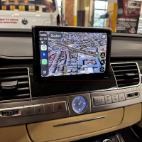 Apple CarPlay® and Android Auto for Audi A8 4H with MMI and 8 inch display, full smartphone integration